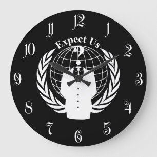 Anonymous seal large clock