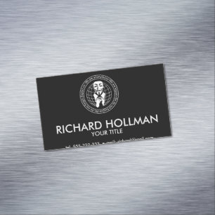 Anonymous seal Magnetic business card