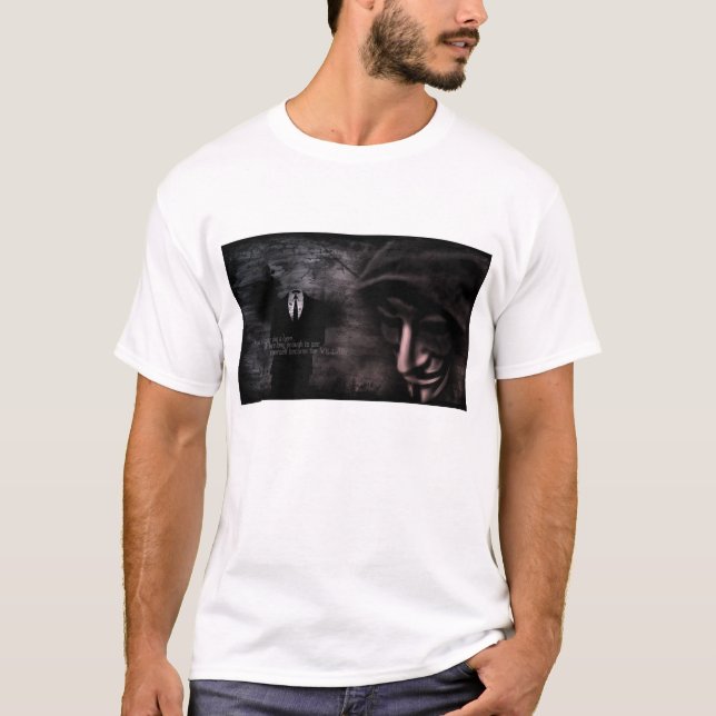 Anonymous suit T-Shirt (Front)