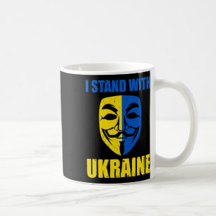 Anonymous Ukrainian Lover I Stand With Ukraine Sup Coffee Mug