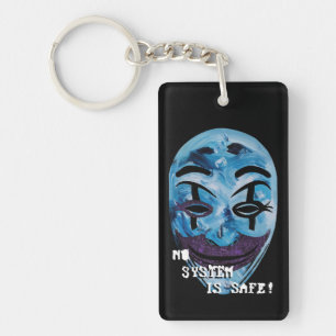 Anonymous Unmasked Key Ring