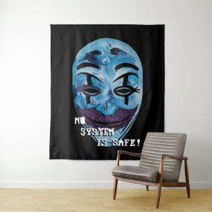 Anonymous Unmasked Tapestry