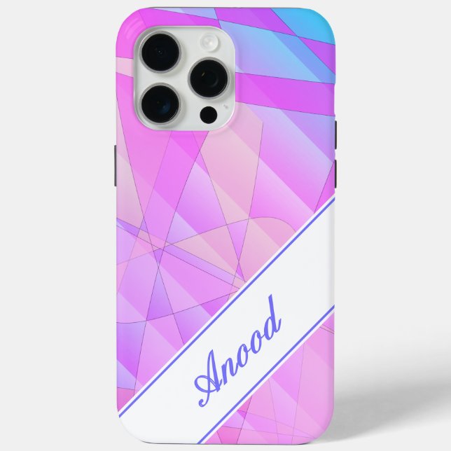 Anood - Name Template Feminine Pastel Colours Case-Mate iPhone Case (Back)