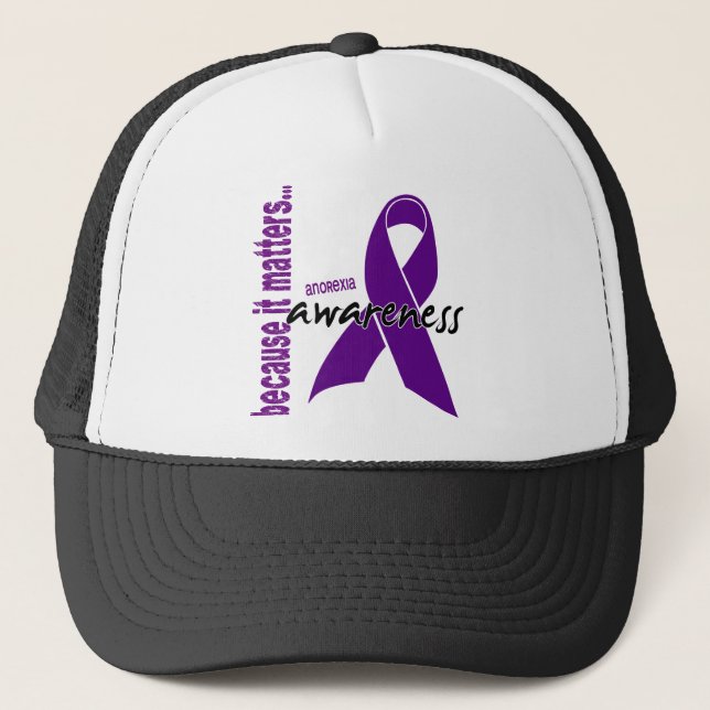Anorexia Awareness Trucker Hat (Front)