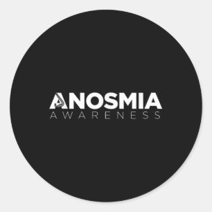 Anosmia Awareness  Classic Round Sticker