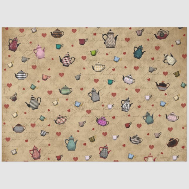 Another Alice in Wonderland Series Design 19 Tissue Paper (Front)