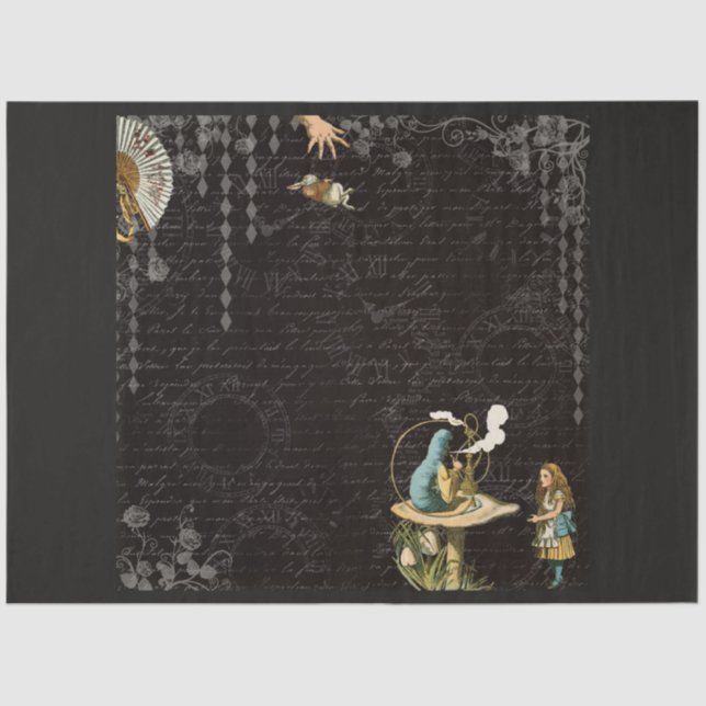 Another Alice in Wonderland Series Design 46 Tissue Paper (Front)