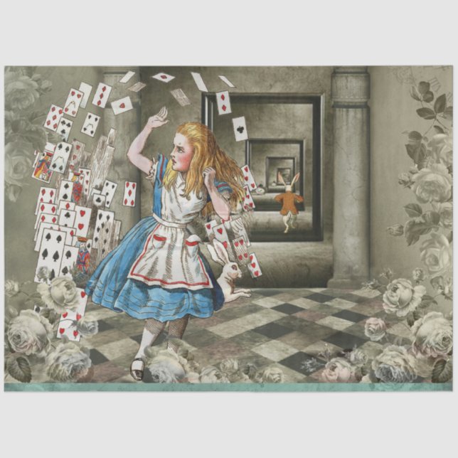 Another Alice in Wonderland Series Design 61 Tissue Paper (Front)