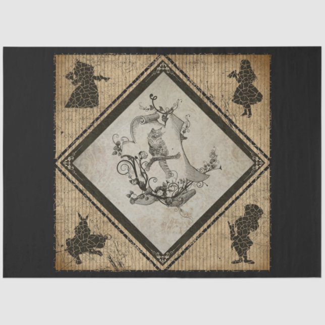 Another Alice in Wonderland Series Design 72 Tissue Paper (Front)