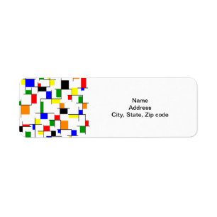 Another Bauhaus Return Address Label