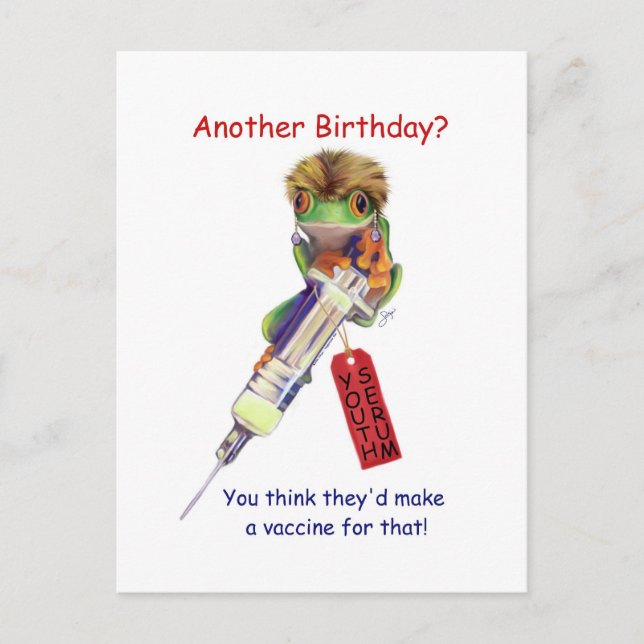 Another Birthday? Postcards (Front)