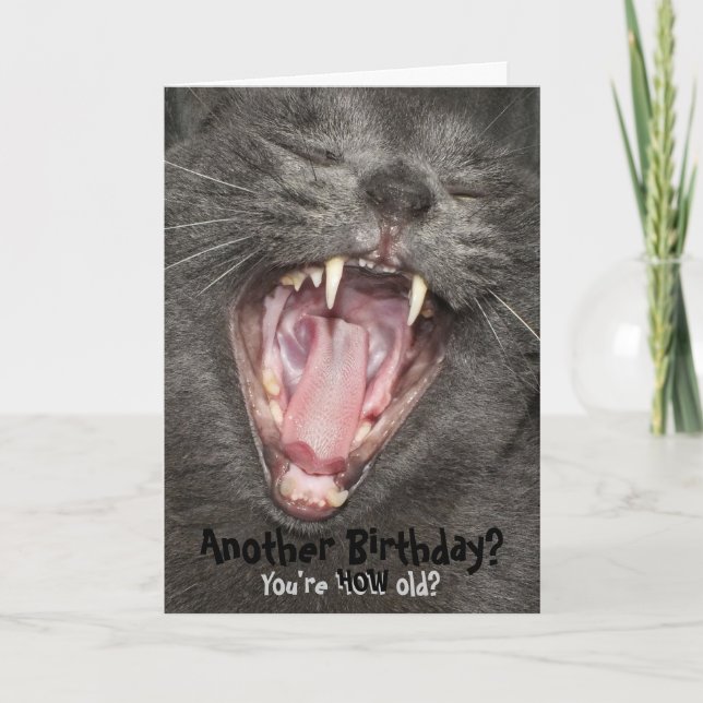 Another Birthday? You're How Old? v2 Card (Front)