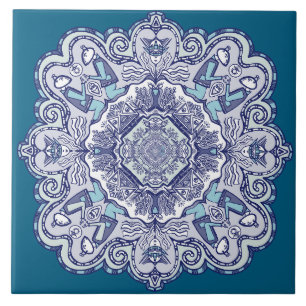 Another blue china inspired design Ceramic Tile