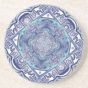 Another blue china inspired design Ceramic Tile Coaster