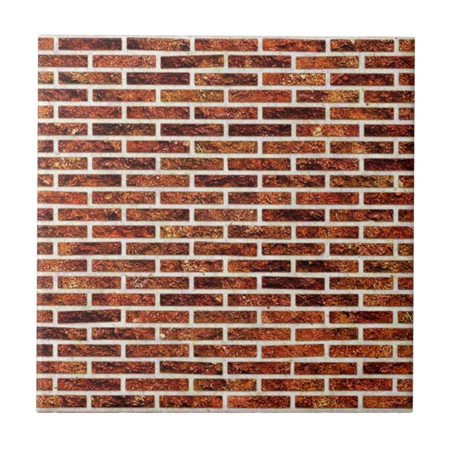 ANOTHER BRICK IN THE WALL! (Red Brick Pattern) ~ Tile (Front)