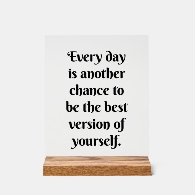 Another Chance Acrylic Sign (Front)