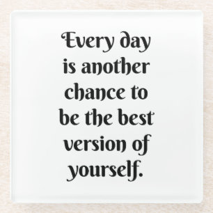 Another Chance Glass Coaster