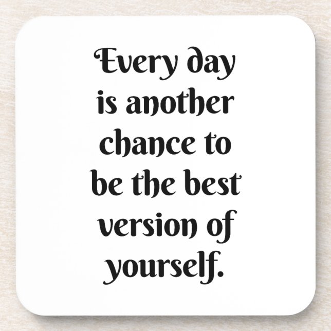 Another Chance Hard Plastic Coaster (Front)