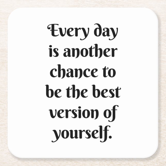 Another Chance Paper Coaster (Front)