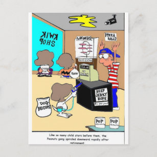 Another Child Star Criminal Funny Gifts & Tees Postcard