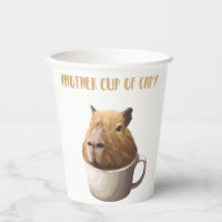 Another Cup of Capy with Cute Capybara
