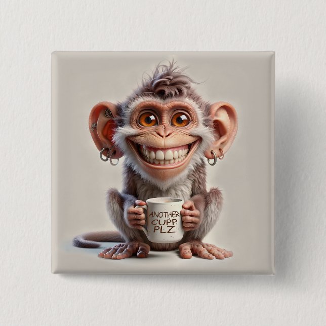 Another Cupp PLZ 15 Cm Square Badge (Front)