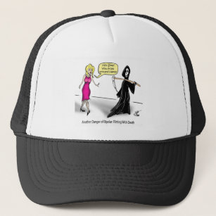 Another Danger of Bipolar: Flirting With Death Trucker Hat