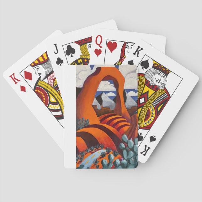 Another Day In Paradise Playing Cards (Back)