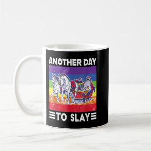 Another Day To Slay Pride Gay Christmas Sweater Fl Coffee Mug