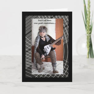 Another definition for 'new year resolutions' card