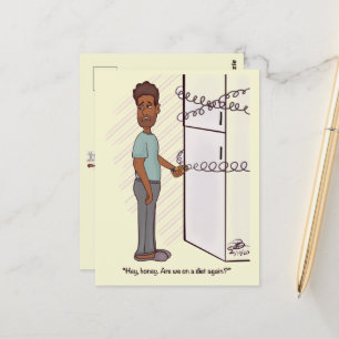 Another Diet Women's Postcard