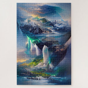 Another Land Alive in The Clouds  Jigsaw Puzzle