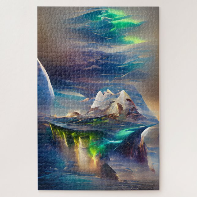 Another Land Ice And Sea Jigsaw Puzzle (Vertical)