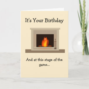 Another Log on the Fire Card