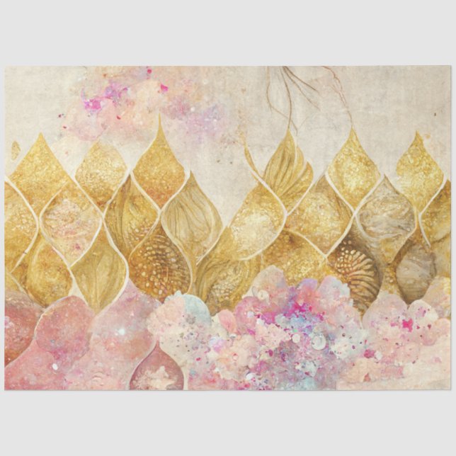 Another Mermaid Galaxy Series Design 11 Tissue Paper (Front)