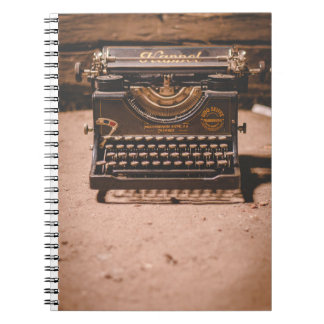 Another old typewriter notebook