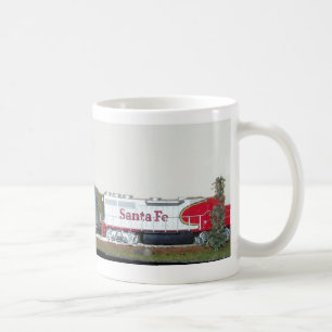 Another Panoramic Model Train Coffee Mug