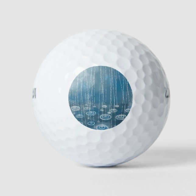 Another Rainy Day Painting Golf Balls (Front)