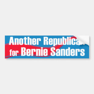 Another Republican for Bernie Sanders Bumper Sticker