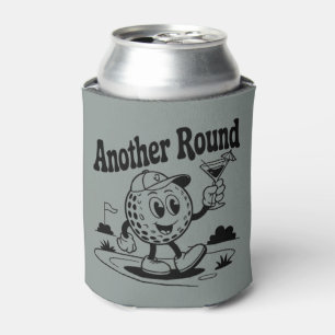 Another Round Golf Lover Sports Golfing Man Can Cooler