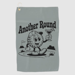 Another Round Golf Lover Sports Golfing Man Towel