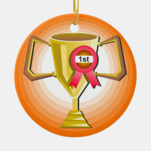 Another Trophy Ceramic Ornament