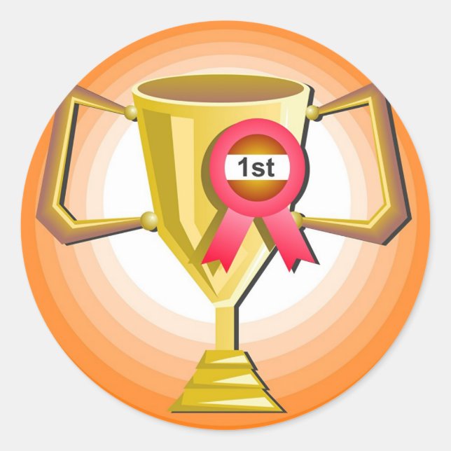 Another Trophy Classic Round Sticker (Front)