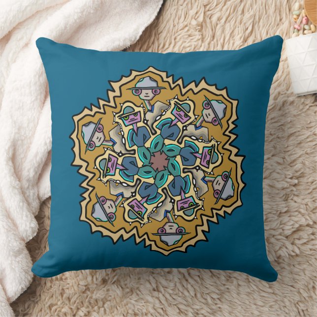 Another Weekend Doodle Cushion (Blanket)