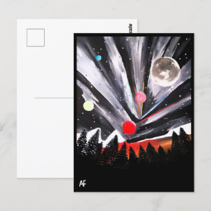 Another World Painting by Alfred Fox Collectable Postcard