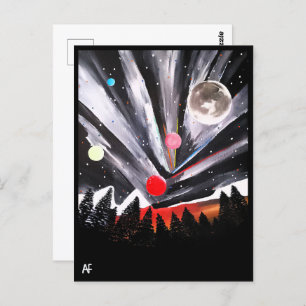 Another World Painting by Alfred Fox Collectible Postcard