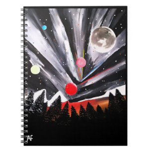 Another World Painting by Alfred Fox Notebook