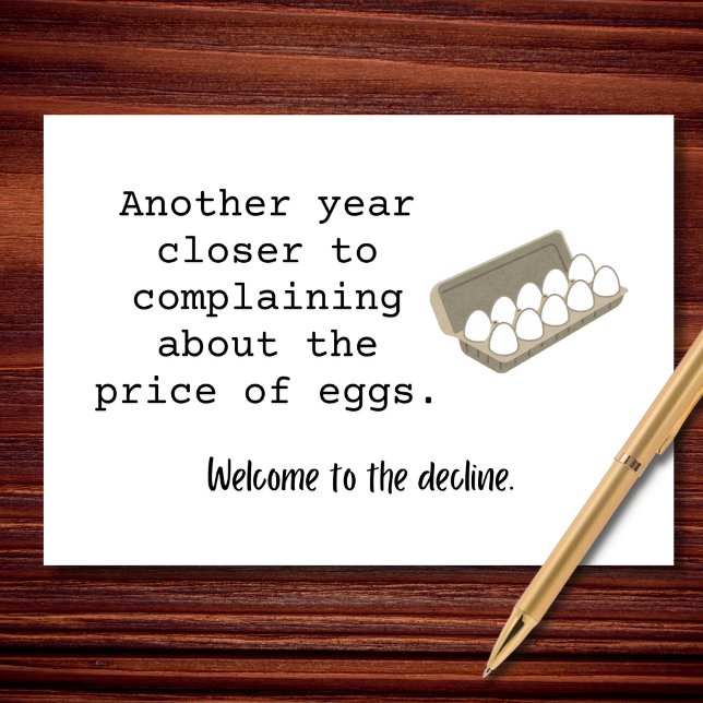 Another Year Another Complaint Birthday Card (Creator Uploaded)