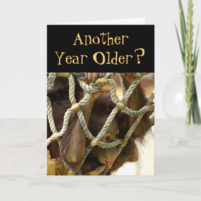 Another Year Older Birthday Card (Front)