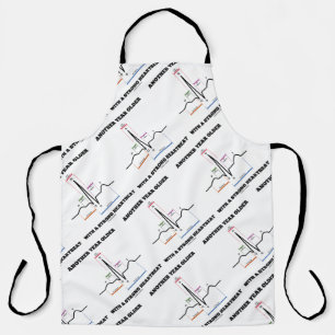 Another Year Older With A Strong Heartbeat ECG EKG Apron